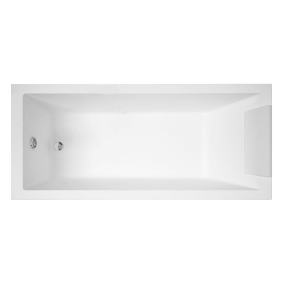 Novellini Calos 2.0 Wanna prostokątna 170x75 cm z nóżkami biały połysk C2117075-A