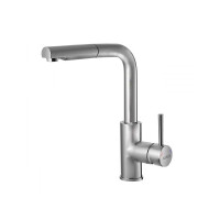 Alveus Siros-P Bateria kuchenna z wyciąganą wylewką inox 1132901