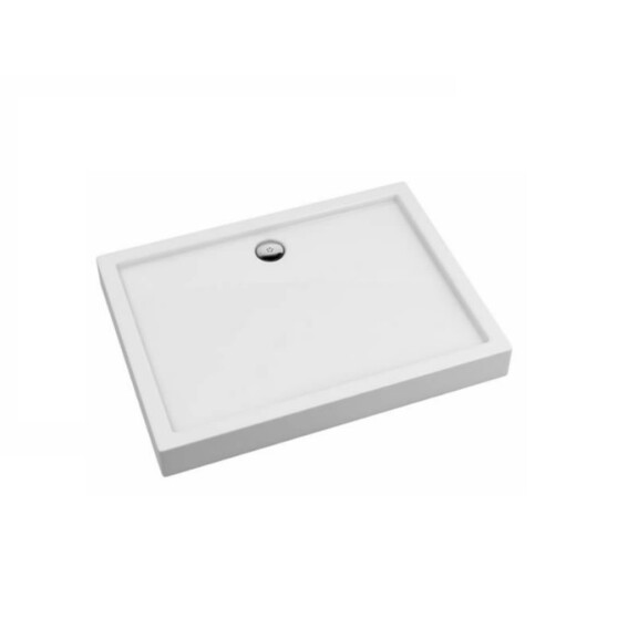 Novellini City A Brodzik prostokątny 70x80 cm akrylowy biały VRS708014-30