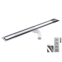 Wiper New Elite Tivano Zestaw Odpływ liniowy 90 cm poler 100.3394.01.090
