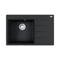Franke Centro CNG 611-78 TL Fragranit+ Zlewozmywak granitowy jednokomorowy 78x50 cm prawy onyx 114.0633.150