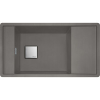 Franke Fresno FSG 611 Fragranit+ Zlewozmywak granitowy jednokomorowy 87,7x49,5 cm kamienny szary 114.0638.128