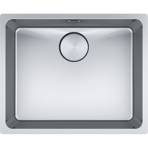 Franke Mythos MYX 110-50 Zlewozmywak stalowy jednokomorowy 54x44 cm stal szczotkowana 122.0624.556