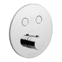 Paffoni Light Bateria wannowo-prysznicowa termostatyczna podtynkowa czarny nikiel CPT018NKN