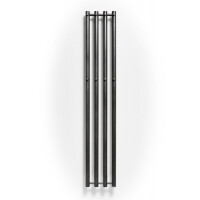 P.M.H. Rosendal Grzejnik 11,5x150 cm stal szczotkowana R2SS/2