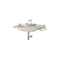 Kerasan Waldorf Umywalka wisząca lub meblowa 120x55 cm biała 4144K1