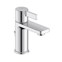 Duravit D-Neo Bateria umywalkowa z korkiem chrom DE1010001010
