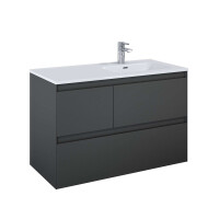 Elita Split Szafka podumywalkowa 100 cm prawa antracyt mat 168162/RE011005156010