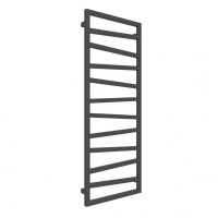 Terma ZigZag Grzejnik 131x50 cm podłączenie Z8 metallic black WGZIG131050KMBCZ8