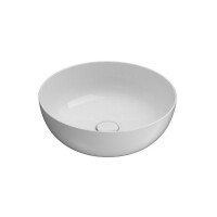 Globo T-Edge Umywalka nablatowa 45 cm biały połysk B6T45BI