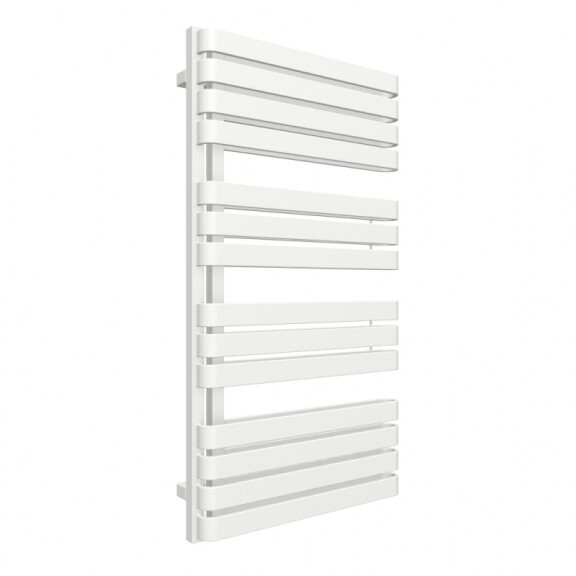 Terma Warp S Grzejnik elektryczny 111x60 cm podłączenie E1 element grzejny TS1 white wall WLWAS111060KWWLE1TS1D