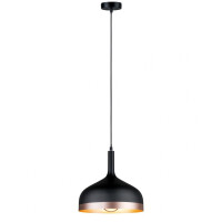 Paulmann Neordic Embla Lampa wisząca czarny/miedziany mat 79629