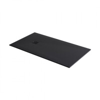Excellent Arda Brodzik prostokątny 140x90 cm czarny BREX.1503.140.090.BLN