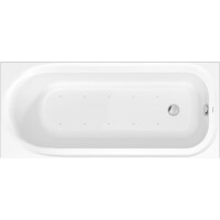 Duravit Soleil by Starck Wanna prostokątna z hydromasażem 160x70 cm biała 760499000AS0000
