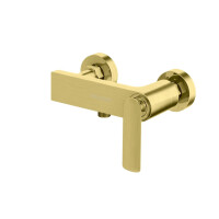 Kohlman Experience Brushed Gold Bateria prysznicowa natynkowa złoty szczotkowany QW120EGDB