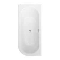 Besco Avita Slim+ Wanna narożna asymetryczna 160x75 cm lewa biała WAV-160-LPZ