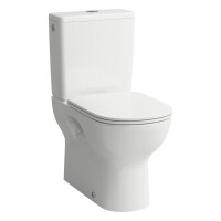Laufen Lua Toaleta WC kompaktowa 65x36 cm Rimless bez kołnierza H8240810000001