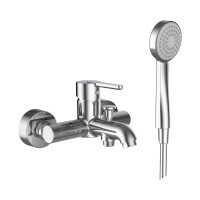 Laufen Lua Zestaw prysznicowy natynkowy chrom H3210810041311