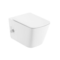 UpTrend Orion Zestaw Toaleta WC z funkcją bidetu 51x35x34,7 cm bez kołnierza + deska wolnoopadająca biały połysk TR2237