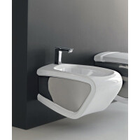 Hidra Hi-Line Bidet podwieszany 38x55 cm biały/platyna HIW14.014