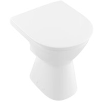 Villeroy & Boch ViCare Toaleta WC stojąca 49x36 cm z półką bez kołnierza weiss alpin 4684R001