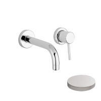 Giulini Giovanni Futuro Bateria umywalkowa ścienna 15 cm białe złoto 6520-15/ZŁ