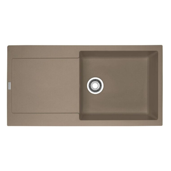 Franke Maris MRG 611-97 Zlewozmywak granitowy jednokomorowy 97x50 cm cappuccino 114.0675.974