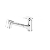 FDesign Avanza Bateria kuchenna z wyciąganą wylewką chrom FD1-A02-4-11
