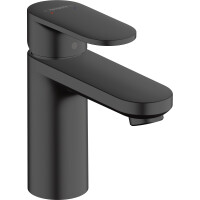 Hansgrohe Vernis Blend Bateria 100 umywalkowa bez korka czarny mat 71580670