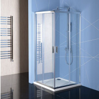 Polysan Easy Line Kabina prysznicowa prostokątna 90x80x190 cm drzwi przesuwne EL5315