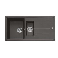 Franke Basis BFG 651-78 Zlewozmywak granitowy półtorakomorowy 97x50 cm łupkowy szary 114.0716.320