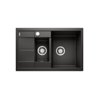 Blanco Metra 6 S Compact Zlewozmywak granitowy półtorakomorowy 78x50 cm czarny 525925