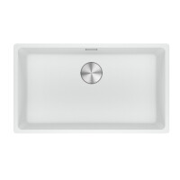 Franke Maris MRG 110-72 Zlewozmywak granitowy jednokomorowy 75,3x43,3 cm biały polarny 125.0687.263