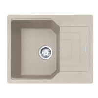 Franke Urban UBG 611-62 GSC Zlewozmywak granitowy jednokomorowy 62x50 cm orzechowy 114.0687.262