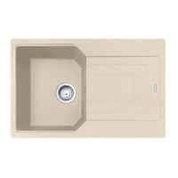 Franke Urban UBG 611-78 GSC Zlewozmywak granitowy jednokomorowy 78x50 cm beżowy 114.0687.269