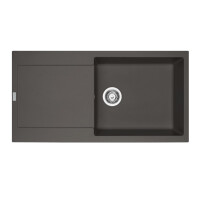 Franke Maris MRG 611-97 XL Zlewozmywak granitowy jednokomorowy 97x50 cm łupkowy szary 114.0716.345