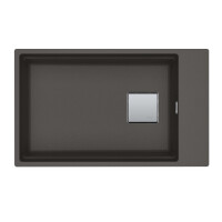 Franke Kanon KNG 110-62 Zlewozmywak granitowy jednokomorowy 76x46 cm łupkowy szary 125.0716.372