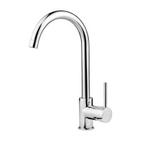 Deante Aster Bateria kuchenna wysoka chrom BCAE062M