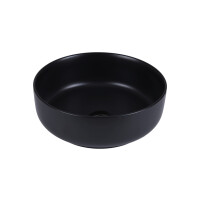 UpTrend Sofia Umywalka nablatowa 38,5 cm czarny mat UP4003-2-U18