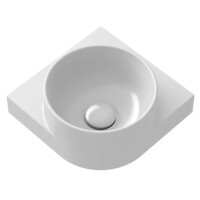 Ravak Yard 280 C Umywalka narożna wisząca 28x23,3 cm biała XJX01028000