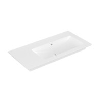 Villeroy & Boch Venticello Umywalka meblowa 100x50 cm prawa bez otworu na baterię biały mat z powłoką CeramicPlus 4134R3RW
