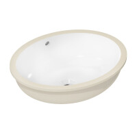 Hansgrohe Xuniva D Umywalka podblatowa 50x40 cm biały połysk 60152450