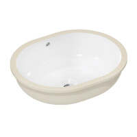 Hansgrohe Xuniva U Umywalka podblatowa 50x40 cm biały połysk 60153450