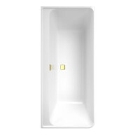 Villeroy & Boch Collaro Wanna narożna 179x79 cm prawa biała z odpływem gold UBA180COR9CR00VJ01