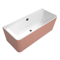 Villeroy & Boch Collaro Wanna wolnostojąca 179x79 cm przyścienna kolor zewnętrzny do wyboru/kolor wewnętrzny biały połysk z odpływem czarnym UBA180COR9CSBCVN01