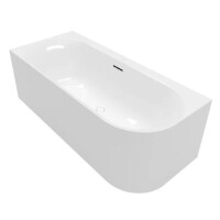 Villeroy & Boch Loop & Friends Wanna narożna 170x75 cm lewa biały Weiss Alpin UBA170LOF9CL00V-01