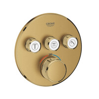 Grohe Grohtherm SmartControl Bateria wannowo-prysznicowa podtynkowa brushed cool sunrise 29121GN0
