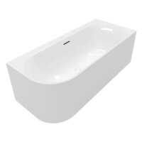 Villeroy & Boch Loop & Friends Wanna narożna 170x75 cm prawa biały Weiss Alpin UBA170LOF9CR00V-01
