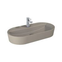 Elita Babette Umywalka nablatowa 80x40 cm ceram fume matt 146044/RE040820017020