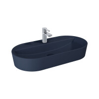 Elita Babette Umywalka nablatowa 80x40 cm ceram navy blue matt 146045/RE040820017030